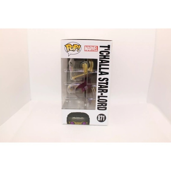Funko Pop! Vinyl: Marvel - T'Challa Star-Lord #871 - Picture 3 of 6